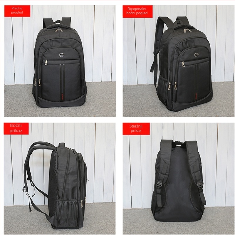 Unisex ruksak za putovanja, Oxford platno, kapacitet 56-75L, pogodan za 16-inčni prijenosnik
