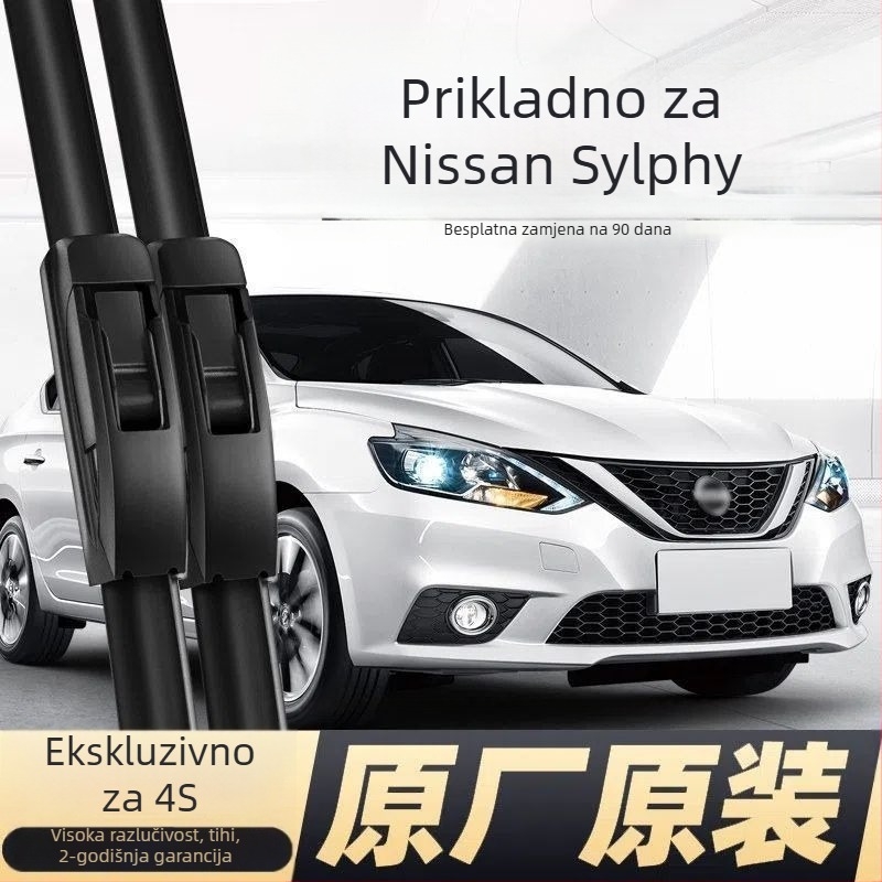 OEM bezokvirni brisač za Dongfeng Nissan Sylphy (2017–2020)