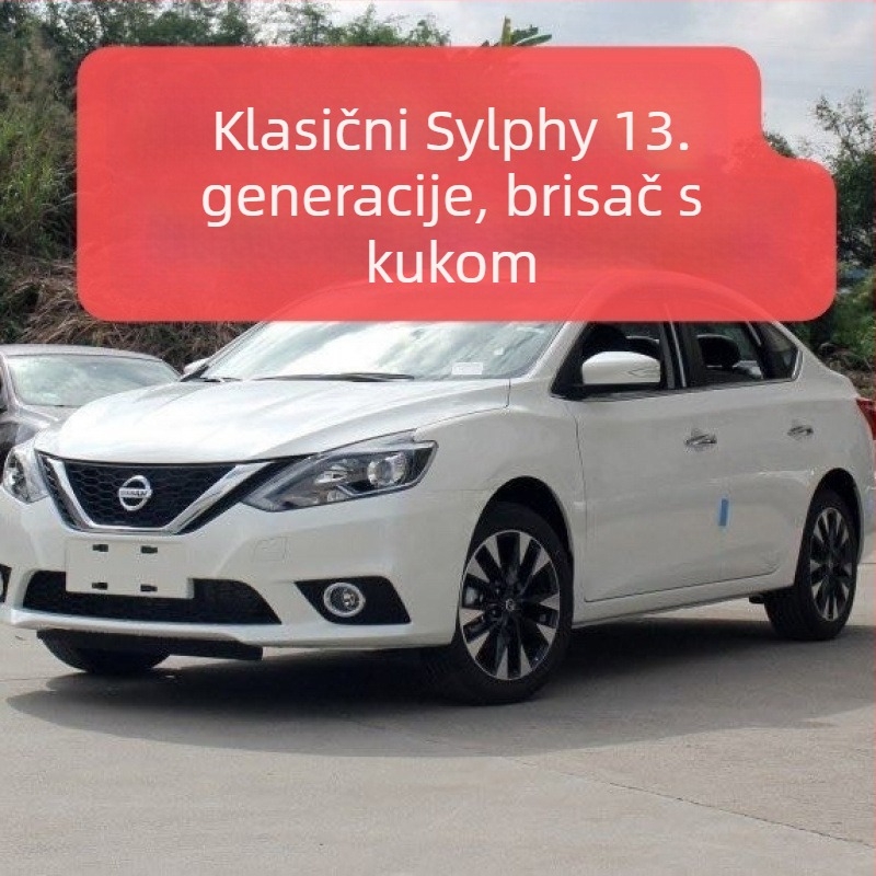 OEM bezokvirni brisač za Dongfeng Nissan Sylphy (2017–2020)