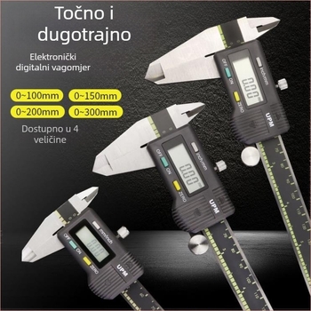 UPM Digitalni kaliper 0-150mm/0-200mm Visoka preciznost