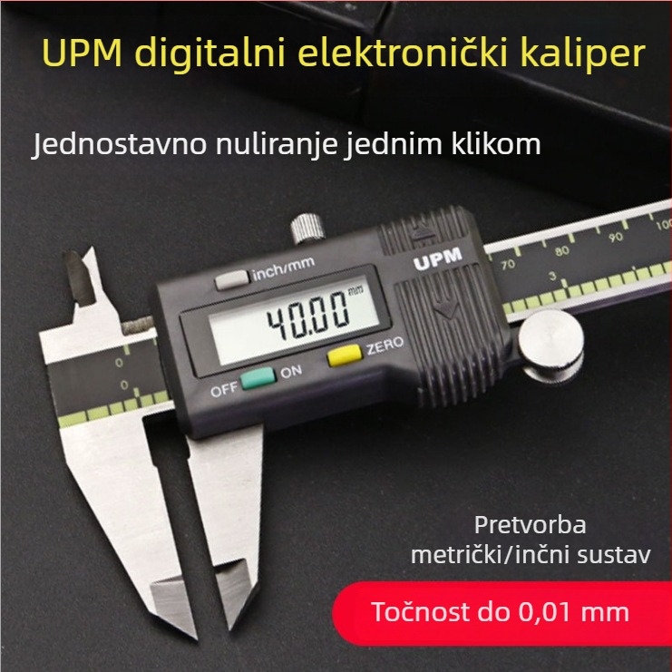 UPM Digitalni kaliper 0-150mm/0-200mm Visoka preciznost