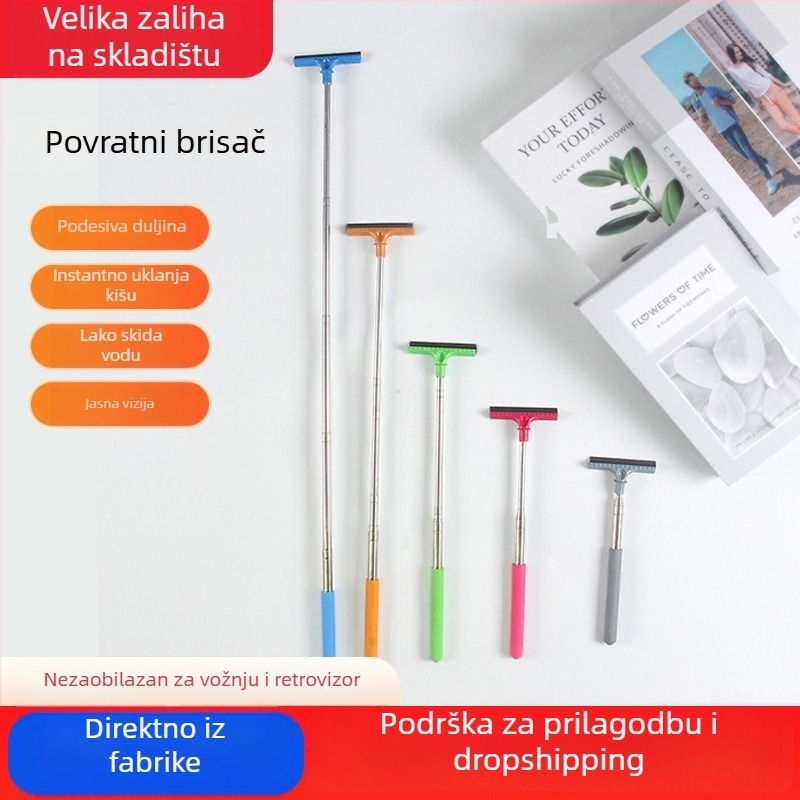 Chengchen teleskopska brisač za retrovizor, za demistiranje i čišćenje stakla, PP materijal, model 240406