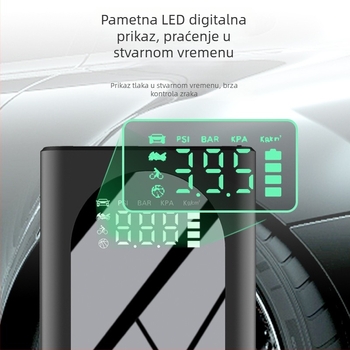 Hongde automobilni starter s ugrađenom pumpom za zrak — izlaz 12V, ulaz 5/9/12V, CE i 3C certificirano (2024010915685441)