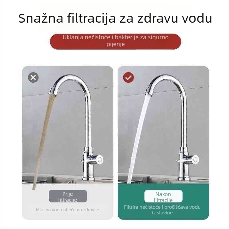 Plastična slavina za umivaonik, hladna voda, keramički disk ventil, elektroplatirani završni sloj, brend Consistent Bathroom
