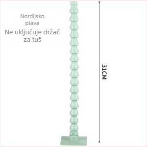 Bez bušenja, univerzalni višefunkcionalni nosač za kupaonicu i tuš, podesivi organizator za ručnike