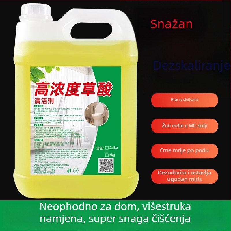 Čistač pločica s oksalnom kiselinom za dubinsko čišćenje – OEM višenamjenski čistač, pakiranje 8 komada