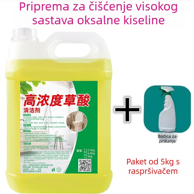 Čistač pločica s oksalnom kiselinom za dubinsko čišćenje – OEM višenamjenski čistač, pakiranje 8 komada