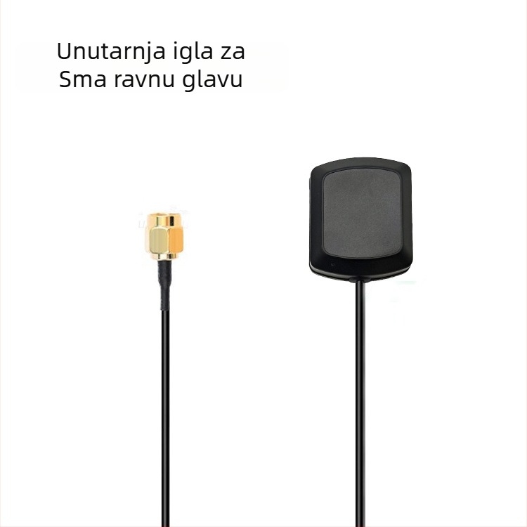 Beidou+GPS dvostrukofrekvencijska antena za navigaciju u vozilu, 48 dBi visok dobitak, aktivna s filtrom prolaza pojasa za pozicioniranje satelita
