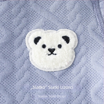 Dvaparts dječji pamučni pižama komplet s visokim pojasom za zaštitu trbuha, topao, za bebe i djecu od 1 do 3 godine