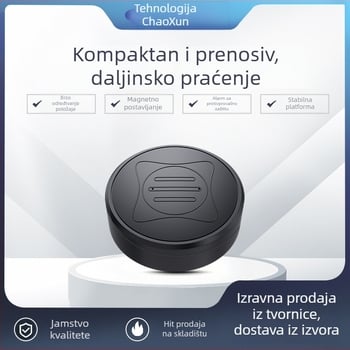 GF10 GPS locator za automobil — kompaktan i lagan, podržava TF karticu, GPS točnost 1–50 m, baterija 72 h, vodootporan za svakodnevnu uporabu, USB napajanje