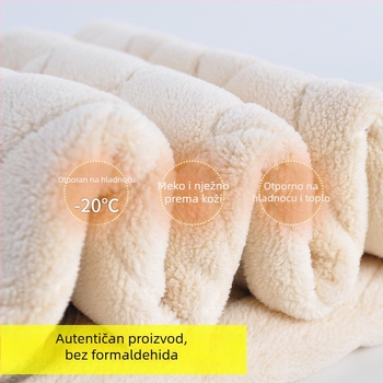 Dječje termalne hlače za zimu, visoki pojas, debeli i topli, otporni na hladnoću do -20°C