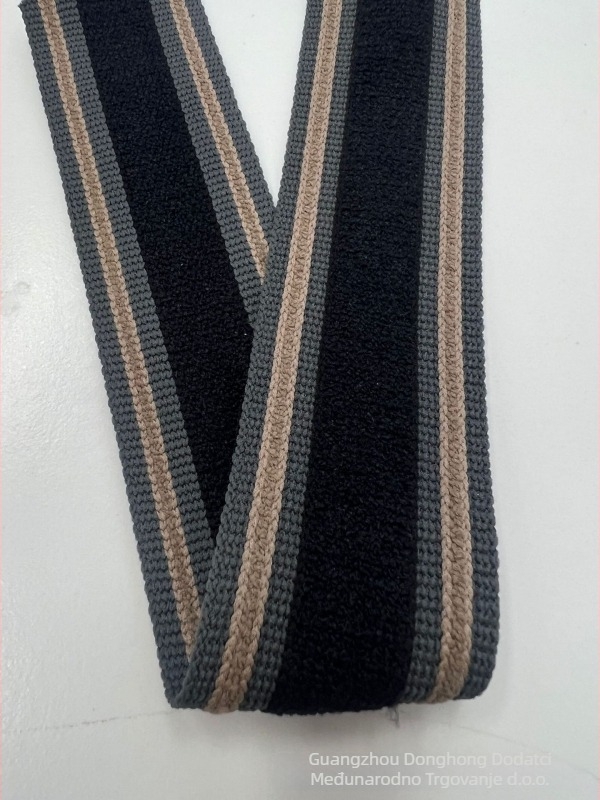Donghong webbing trake — za šešire i dodatke, rub pantalona, pliš i prugasta verzija, pogodna za kaiše i dodatke