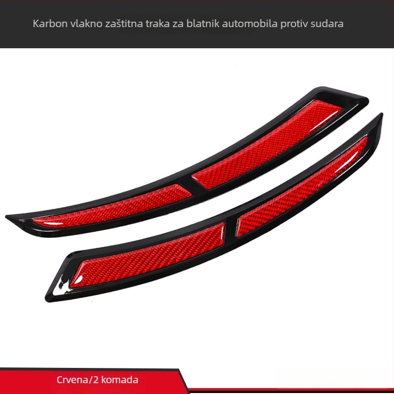 Zaštitna traka za rub kotača automobila od karbonskih vlakana i TPU – protiv sudara, otporna na ogrebotine, model CTU006, prilagodba dostupna, kompatibilno 90% modela