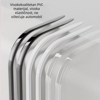 Sticker za zaštitu rubova vrata automobila protiv sudara, Lu Shi, PVC, universalna kompatibilnost