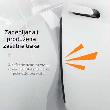 Sticker za zaštitu rubova vrata automobila protiv sudara, Lu Shi, PVC, universalna kompatibilnost