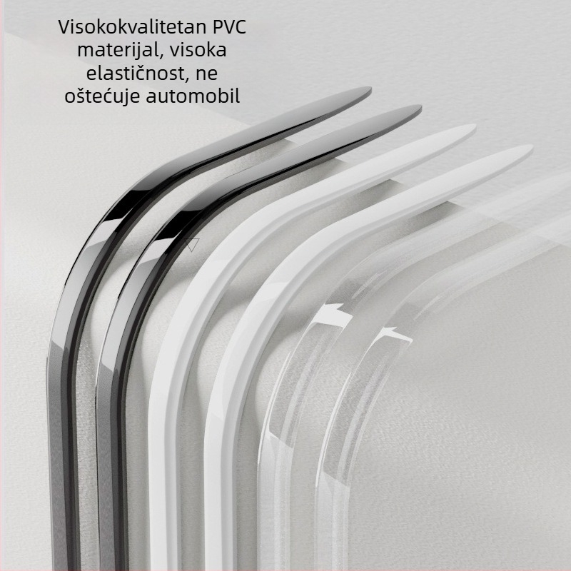 Sticker za zaštitu rubova vrata automobila protiv sudara, Lu Shi, PVC, universalna kompatibilnost