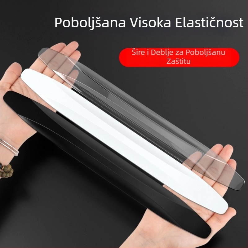 Zaštitna traka za prednji i stražnji branik, PU materijal, univerzalna prilagodba, prilagodljiva obrada