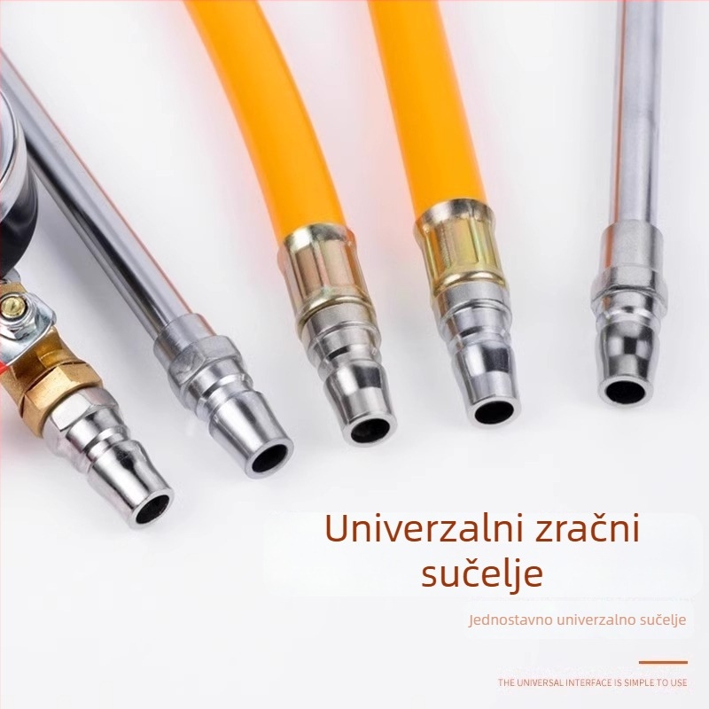 Ventil za automobilsku gumu — gumeni materijal, britski spoj, pritiskni način ugradnje, univerzalna kompatibilnost