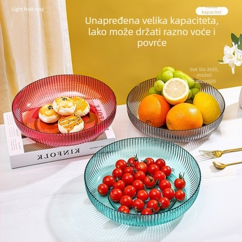 Pladanj za voće, plastičan, moderan jednostavan stil, kod proizvoda A1-4-5, izdano 2019.