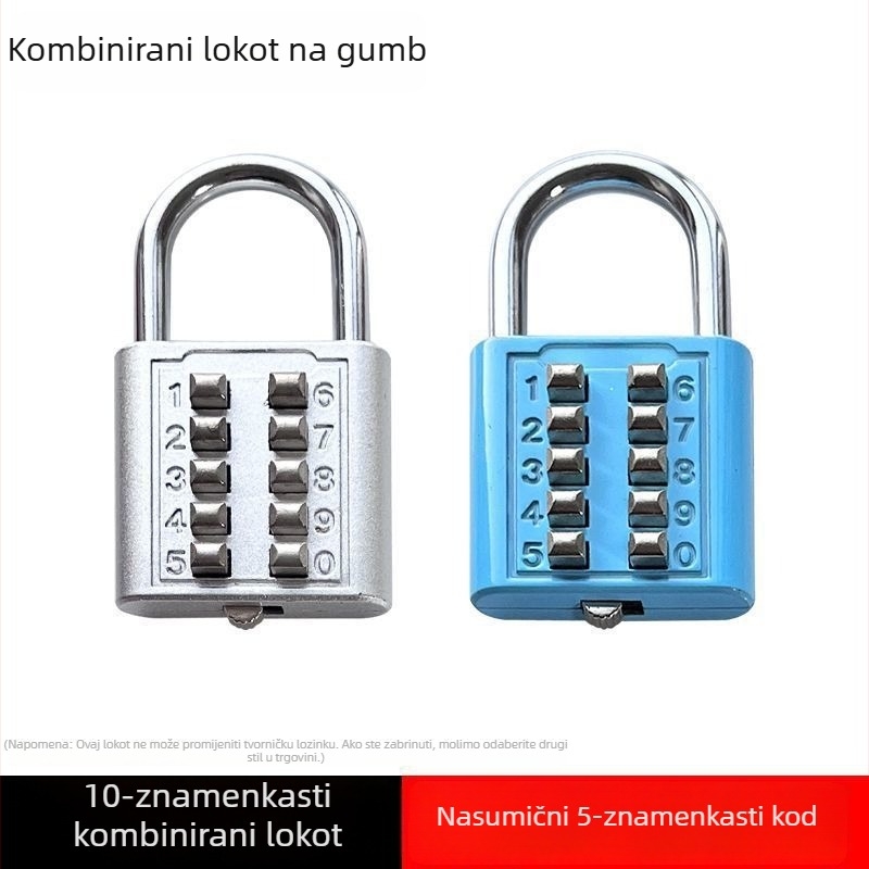 Brava s kodom za prtljagu, ormariće, ladice i ruksake