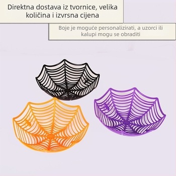 Košnica za voće s dizajnom pauka za Hallowe'en, plastična, Jiayi, lansirana 2016.