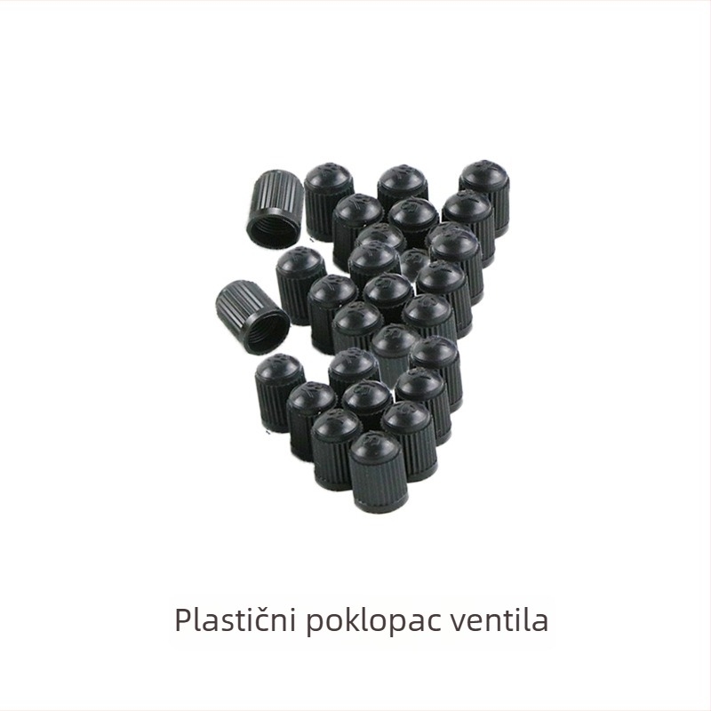 Plastična kapica ventila pneu s brtvnim prstenom, debelog dizajna, univerzalno za automobil, motocikl i električno vozilo