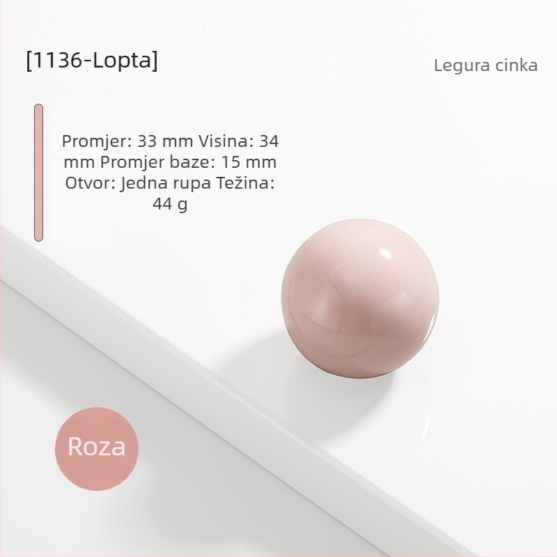 Ručka za vrata ormara s mačjim motivom, skandinavski minimalistički stil, ručica za ladicu u dječjoj sobi
