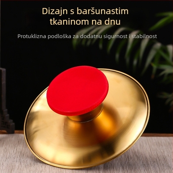 Voćni tanjur za Buddha ponude, Bagang titanijev spoj, novi kineski stil, lansiranje ljeta 2021