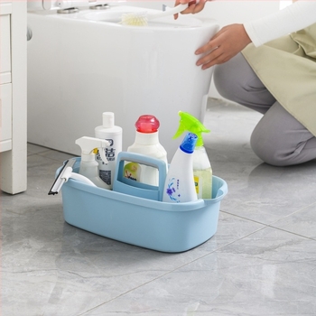 Jinhuida Prijenosni koš za pohranu, plastični, za alate i kupaonske potrepštine, minimalistički stil, model 7332