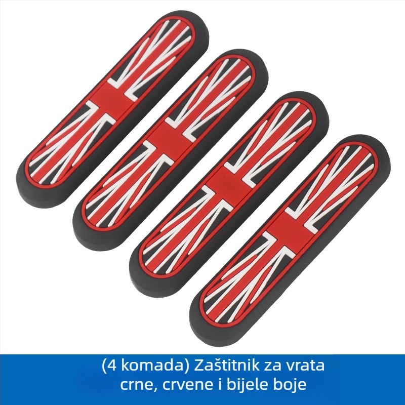 Shengyi PVC antikolizijska traka za vrata BMW Mini s motivom Union Jack