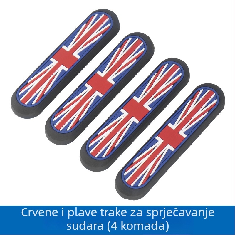 Shengyi PVC antikolizijska traka za vrata BMW Mini s motivom Union Jack