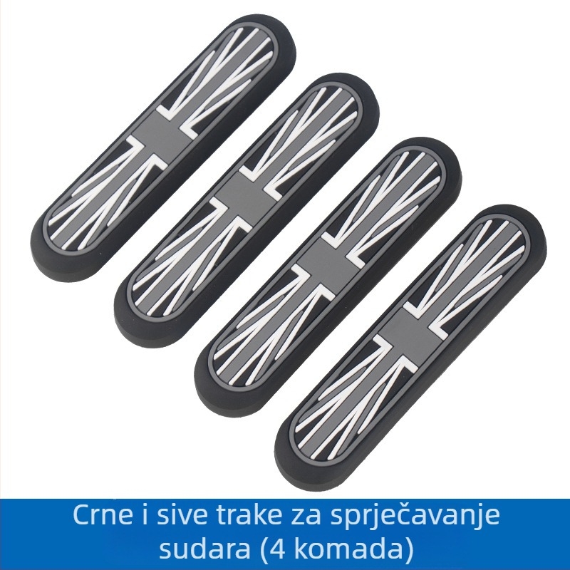 Shengyi PVC antikolizijska traka za vrata BMW Mini s motivom Union Jack