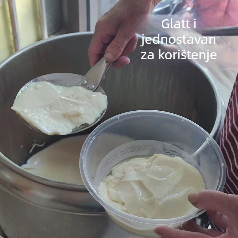 TOWER Nehrđajući čelik tofu žlica, okrugli oblik, za tofu puding