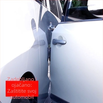 Zaštitna traka za vrata automobila, plastika, model SD-2157, univerzalna kompatibilnost