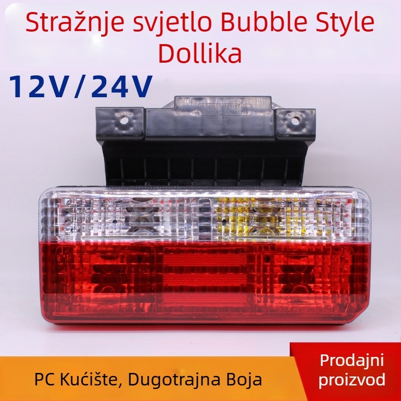 Dolica stražnja svjetlosna sklop s nosačem za Dongfeng Dolica D5D6D7D8 Capte Tu Yi Rui Ling – stražnje svjetlo kočnice