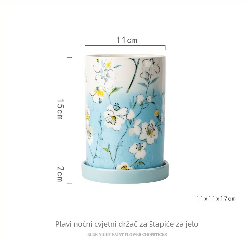 Keramički držač za štapiće s odvodnjavanjem, serija Chopstick holder, brend Royal porcelain craftsman