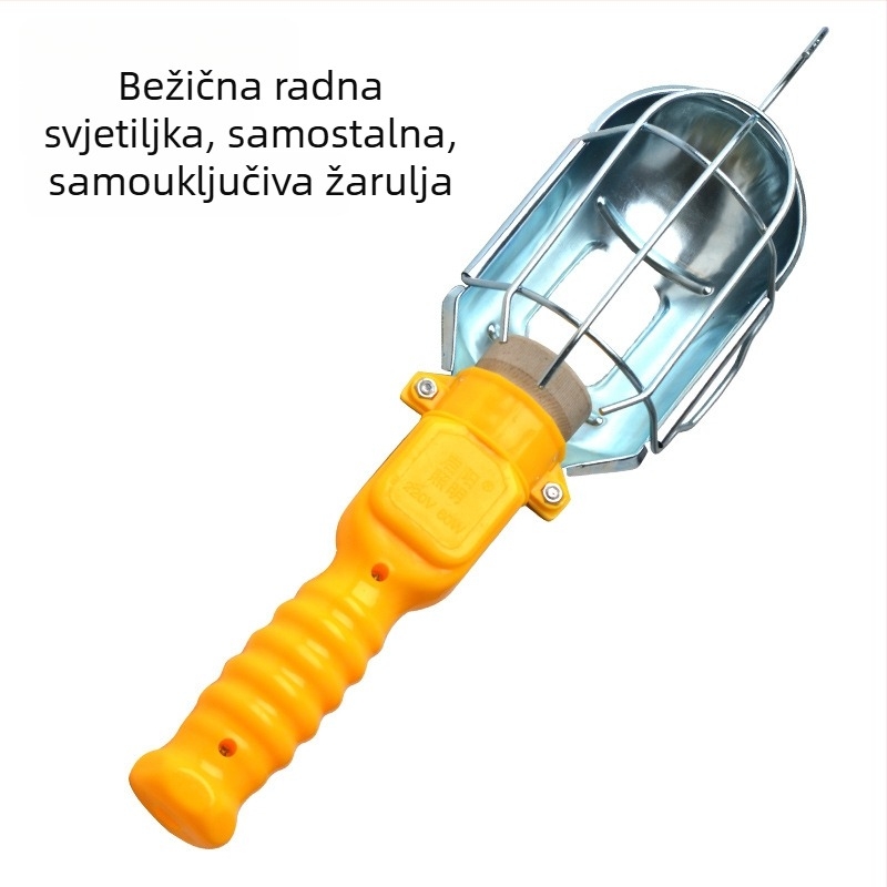 QY-087 Radna svjetiljka za popravak automobila, 100W, 12-220V, ABS kućište, univerzalna kompatibilnost