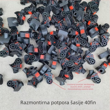 Univerzalni kotačić za zamjenu za prtljagu — otporan na habanje, plastičan, izdvojiv, dodaci za torbe (proljeće 2025, gradska jednostavnost)