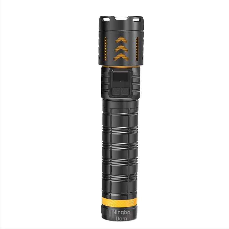 Laserska baterijska svjetiljka s teleskopskim zumom za vanjsku upotrebu, 30W, baterija 7000mAh, domet 500m+, vodootporna