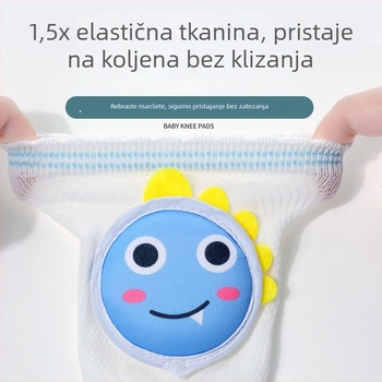 Letne dječje koljenčice s prozračnom mrežicom, lagane i tanke, za plazenje i hodanje, pamučna podstava