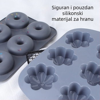 Kerida Silikonska Kalupa Za Torte – Nepravilnog Oblika, Za Pečenje Torta i Želea