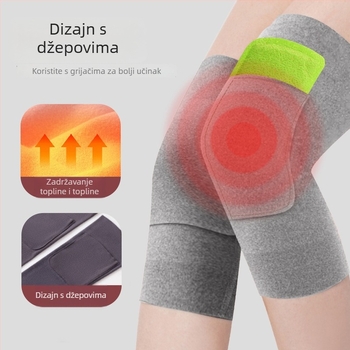Koljenice s džepom – termalne, bezšivne, zaštita zgloba koljena, unisex