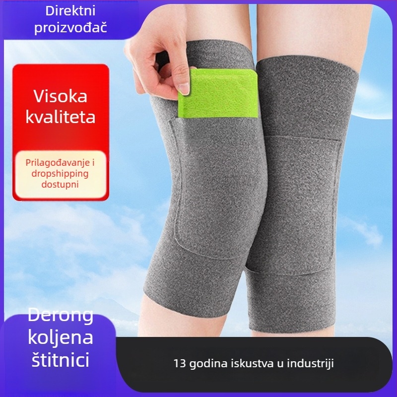 Koljenice s džepom – termalne, bezšivne, zaštita zgloba koljena, unisex