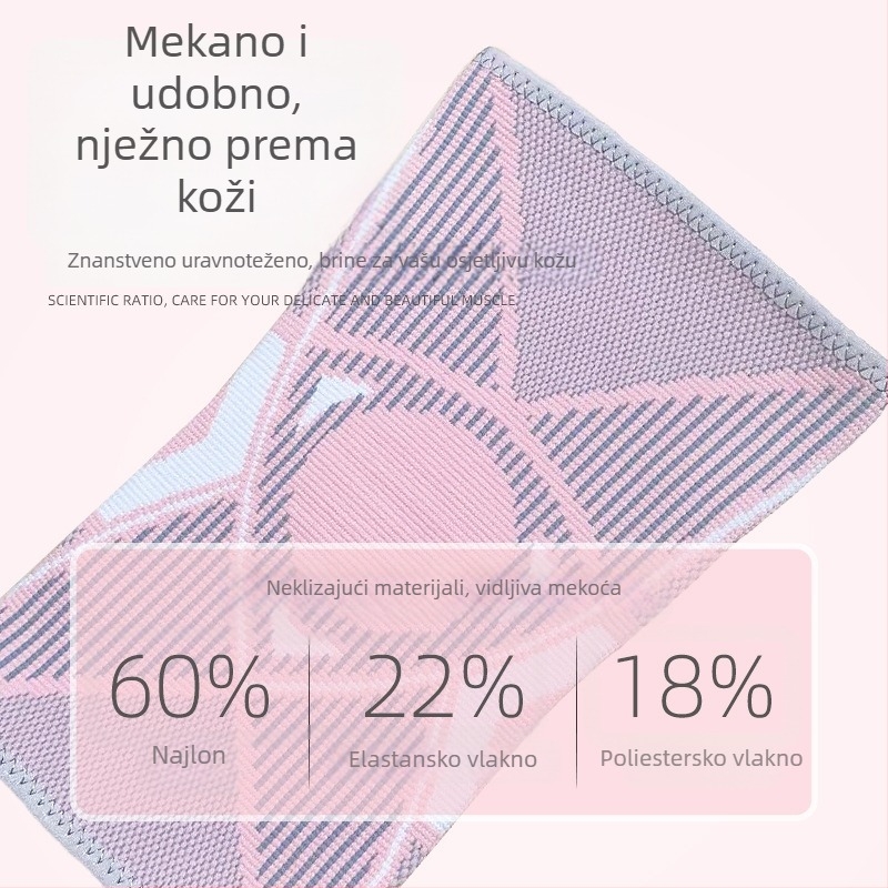 Sportska koljena zaštita s prozračnom zaštitom meniskusa, za trčanje, košarku, badminton i ples