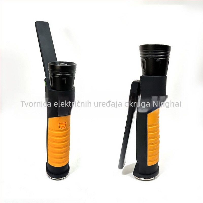 Napajana COB sklopiva magnetska radna svjetiljka, LED 20W, baterija 5000mAh, domet 200–500 m, uključeno punjač, idealno za planinarenje i kampiranje