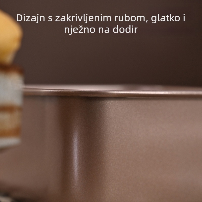Kalup za kolače - kvadratni, od ugljikove čelika, za starinske kolače, predstavljen 2022