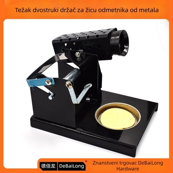 Stalak za lemljenje od cijelog metala, višenamjenski, čvrsti držač za lemljenje i žicu za lemljenje