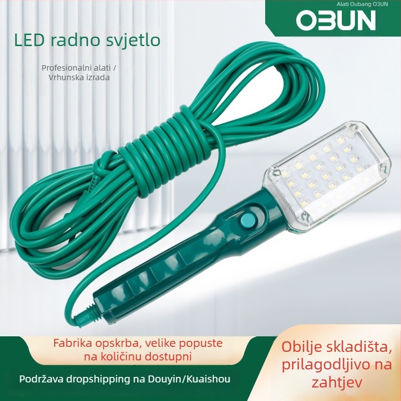 LED radna svjetiljka s magnetom za auto popravke i dekoraciju – Oubang, 25 LED dioda, Pribor br. 123