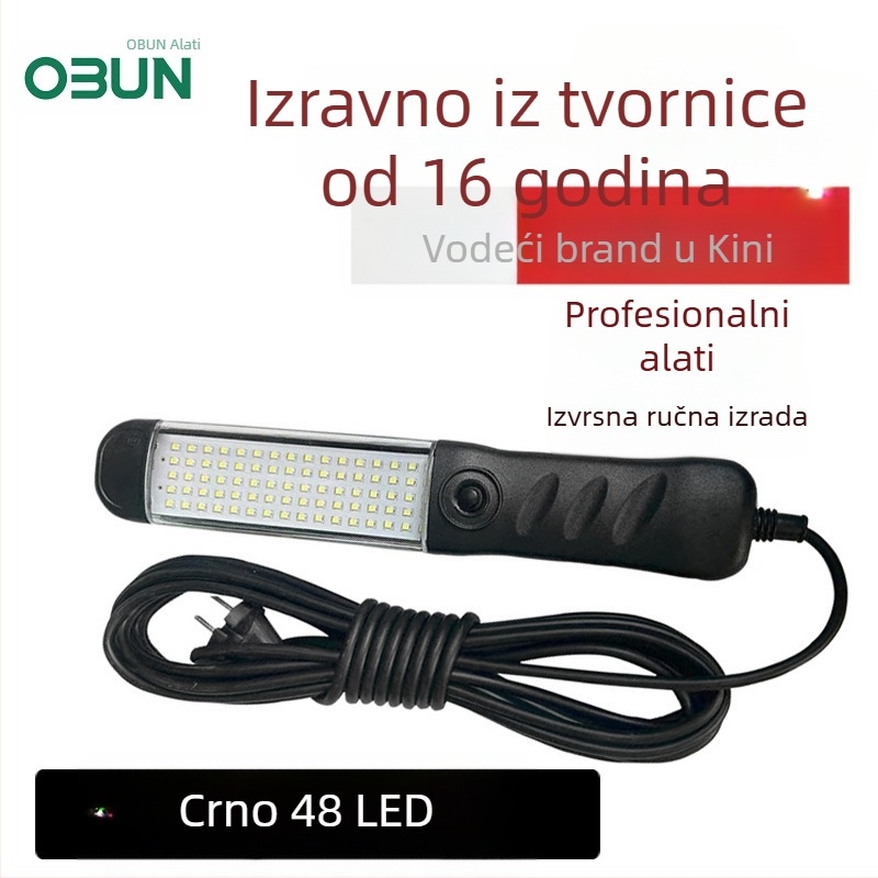 LED radna svjetiljka s magnetom za auto popravke i dekoraciju – Oubang, 25 LED dioda, Pribor br. 123