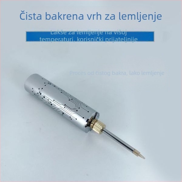 Bežični prijenosni mini USB punjiva lemilica s vrhom za lemjenje